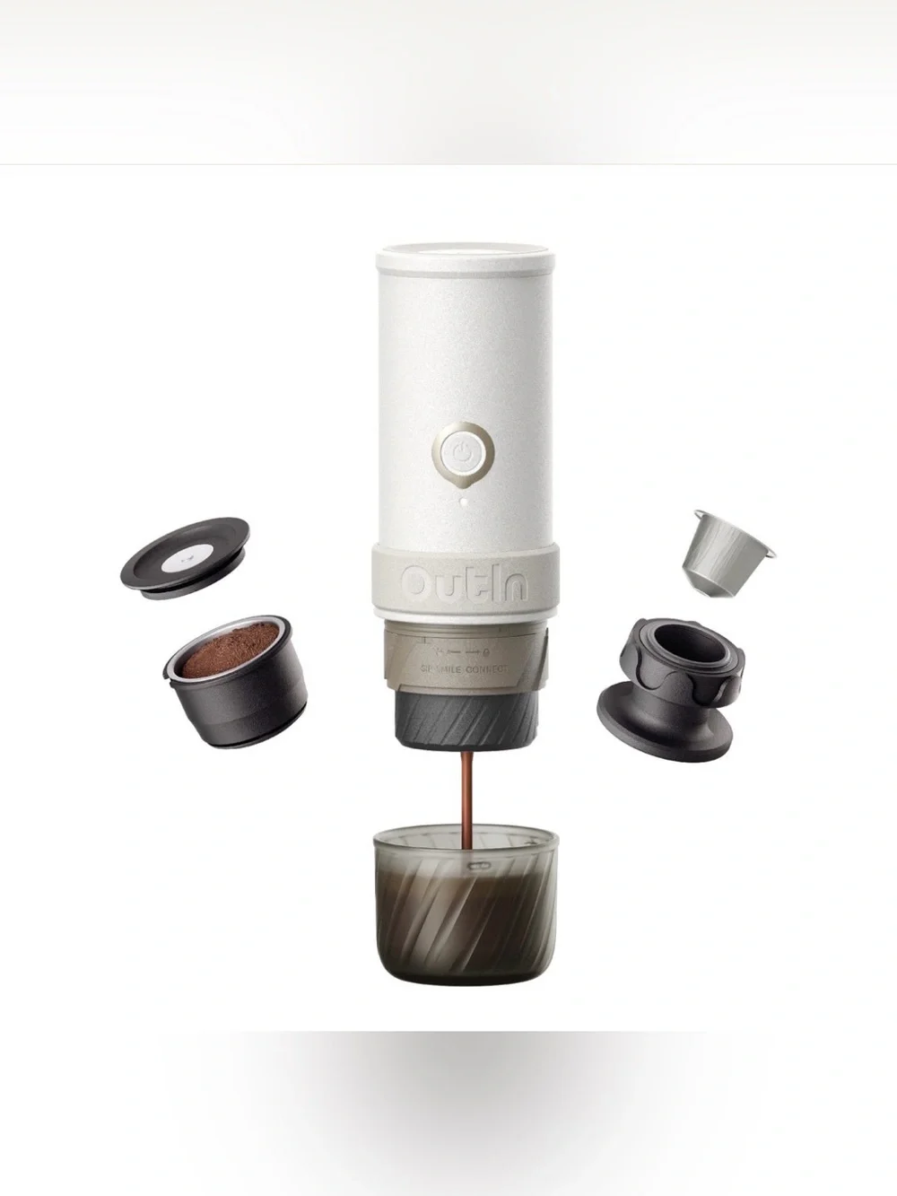 NWT - OutIn Mino Portable Electric Espresso Machine